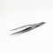Excel Blades Hollow Handle Tweezers Fine Point Precision Tweezers Silver, 12pk 30419 - alternate 1